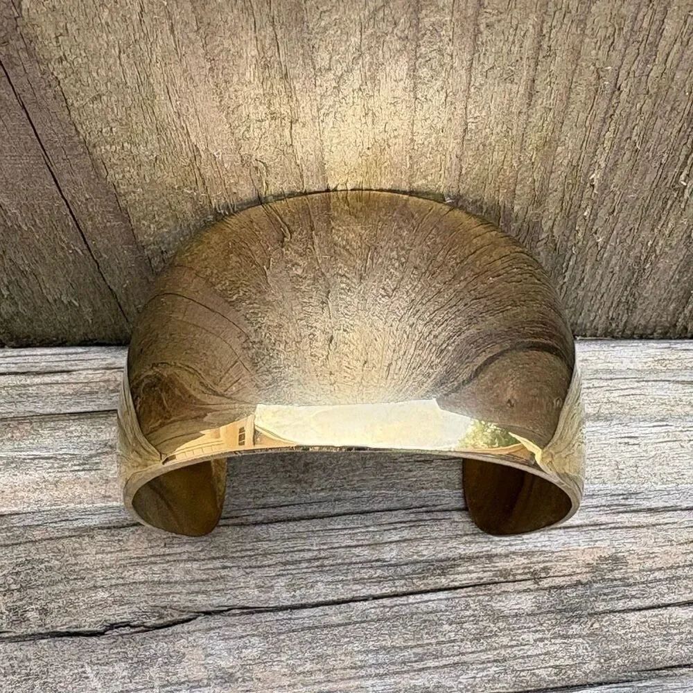 Park Lane | Vintage Tapered Cuff | Gold Tone